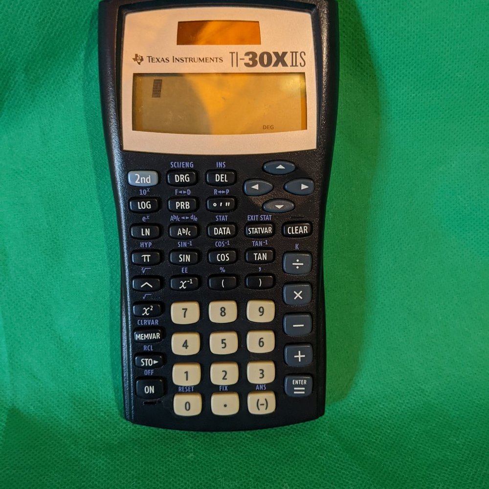 TI-30X IIS scientific calculator,